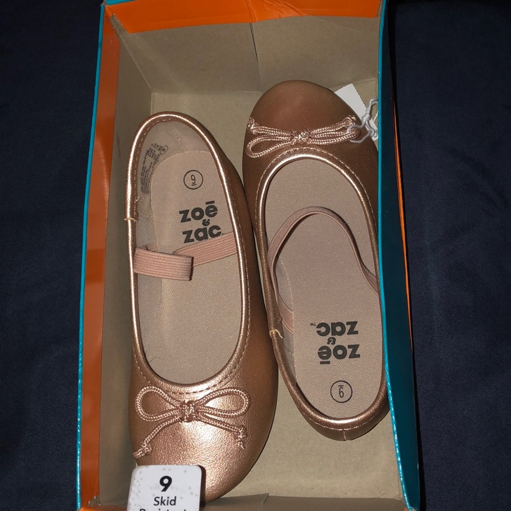 RoseGold Ballet Flats